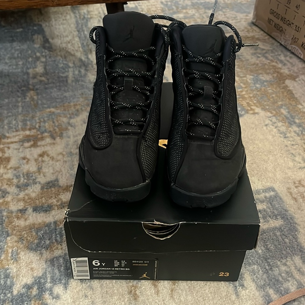 Reflective Jordan, Black Cat 6 boys
